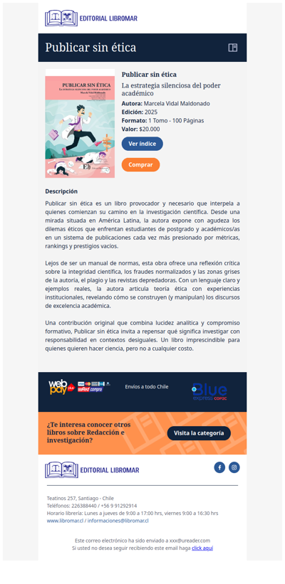 Publicar sin ética - La estrategia silenciosa del poder académico