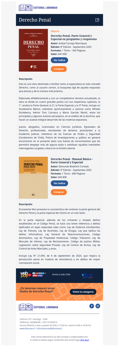 Derecho Penal. Parte General y Especial