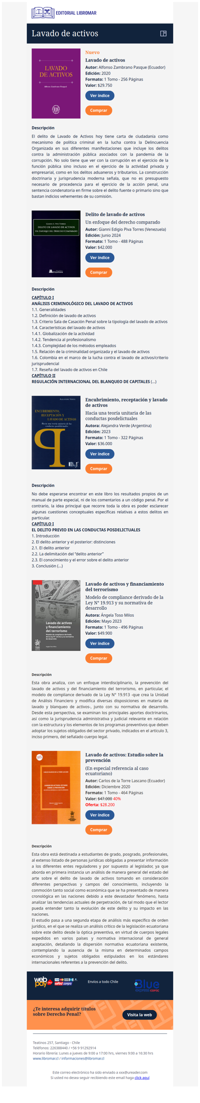 Delito de Lavado de Activos