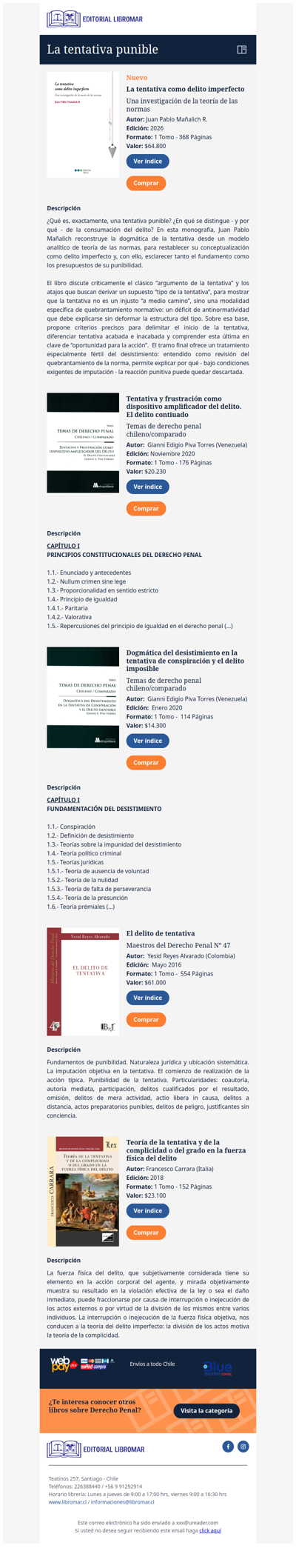 La tentativa como delito imperfecto (Juan Pablo Mañalich R.)