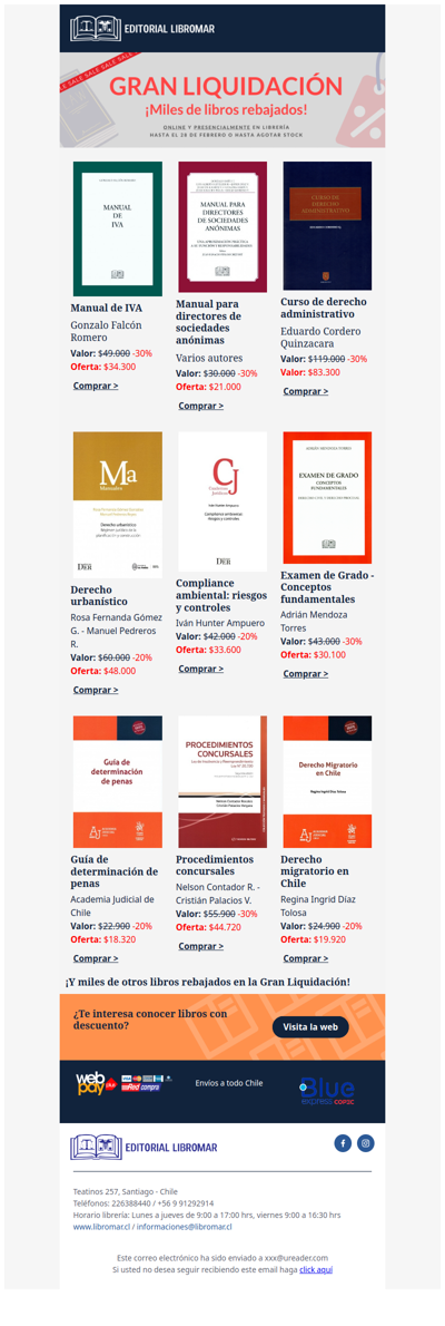 Aprovecha la Gran Liquidación en libros jurídicos y contables - Potencia tu profesión y aumenta tu conocimiento