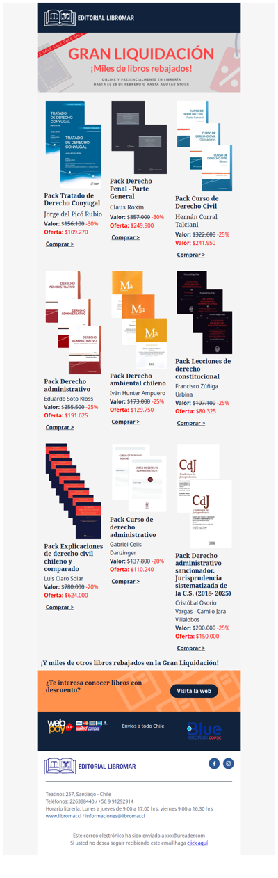 Roxin, Corral, Soto Kloss, Hunter y más en Packs de libros con increíbles descuentos - Completa la colección