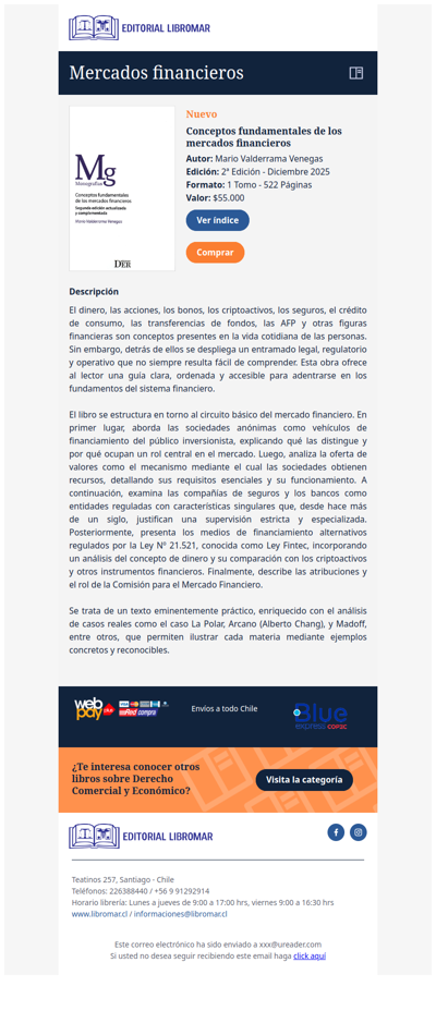 Conceptos fundamentales de los mercados financieros (2ª Edición, Mario Valderrama V.)