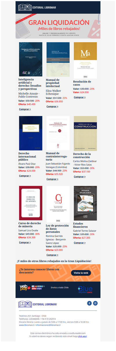 ¡Fin de semana con grandes descuentos en literatura jurídica y contable! No te los puedes perder