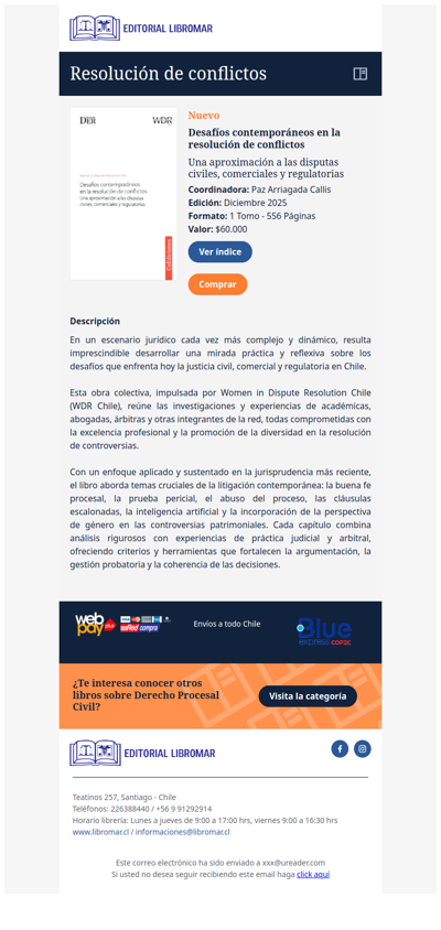 Resolución de conflictos - Una aproximación a las disputas civiles, comerciales y regulatorias