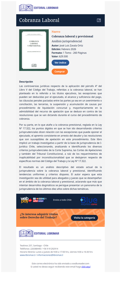 Cobranza Laboral y Previsional - Análisis jurisprudencial (José Luis Zavala O.)