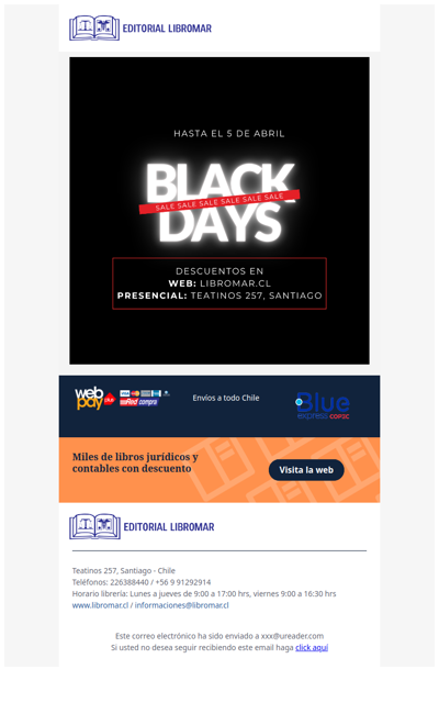 ¡Comenzaron los Black Days en literatura jurídica y contable! 📚🧐 Miles de libros con descuento