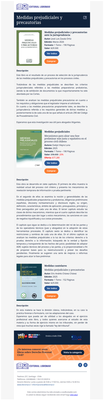 Medidas prejudiciales y precautorias ante la jurisprudencia (José Luis Zavala O.)