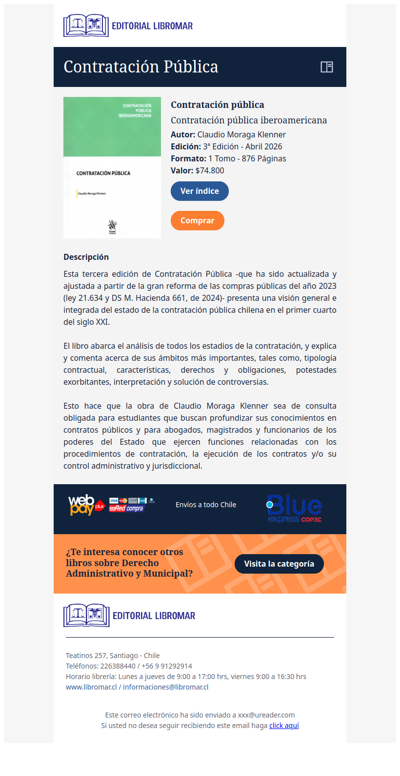 Contratación pública - Contratación pública iberoamericana (Claudio Moraga K.)