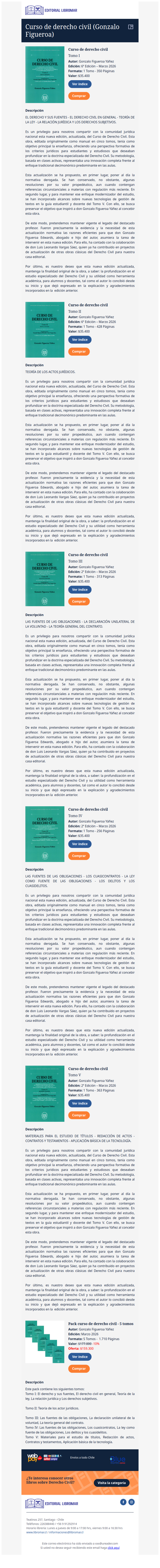 Curso de derecho civil (Gonzalo Figueroa Yáñez)