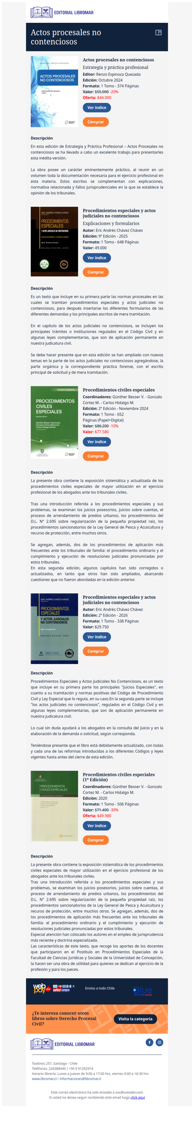 Actos procesales no contenciosos - Estrategia y práctica profesional (Renzo Espinoza Q.)