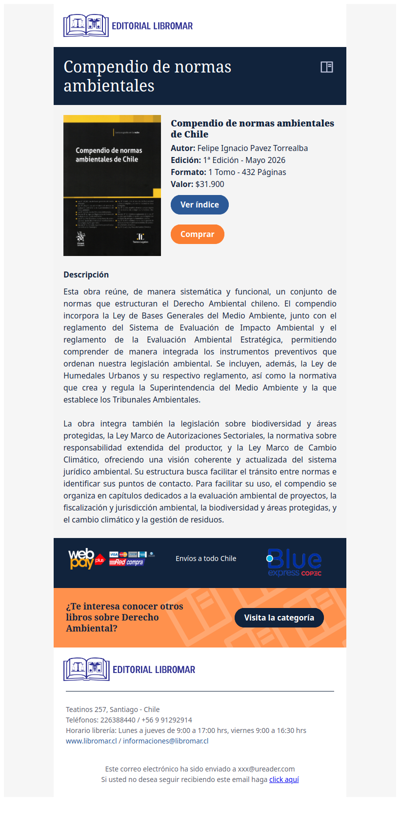 Compendio de normas ambientales de Chile (Felipe Ignacio Pavez T.)
