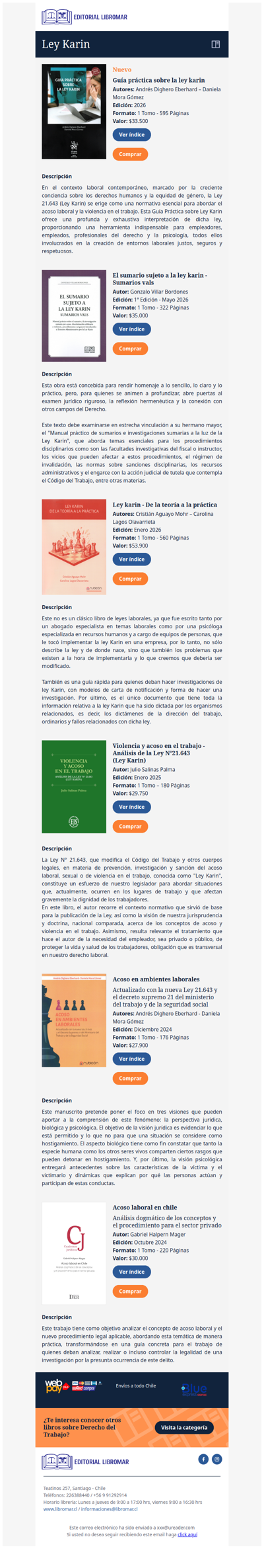 Guía práctica sobre la Ley Karin (Andrés Dighero E. – Daniela Mora G.)