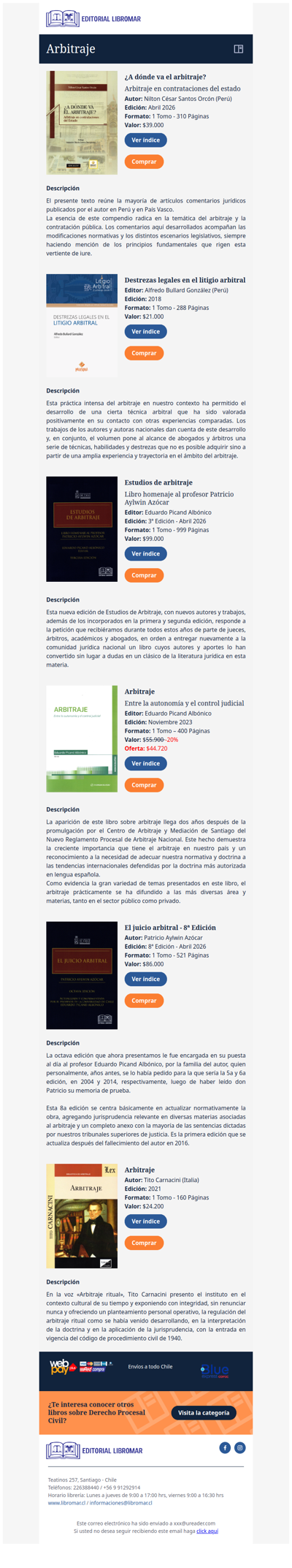 ¿A dónde va el arbitraje? - Arbitraje en contrataciones del estado (Nilton César Santos O.)