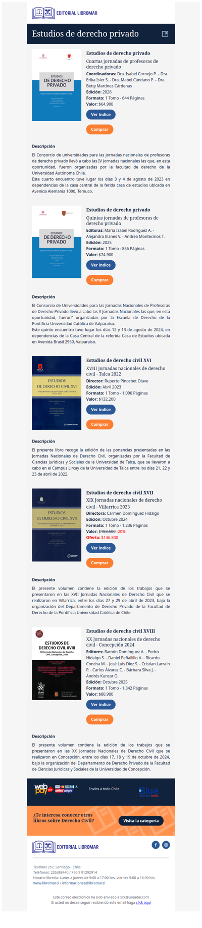 Estudios de derecho privado - Cuartas jornadas de profesoras de derecho privado (Dra. Isabel Cornejo P. – Dra. Erika Isler S. - Dra. Mabel Cándano P. – Dra. Betty Martínez-Cárdenas)