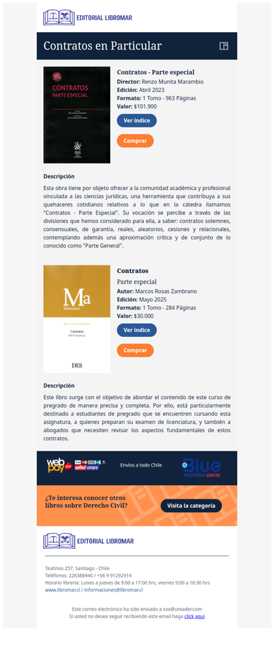 Contratos - Parte Especial (Renzo Munita M.)