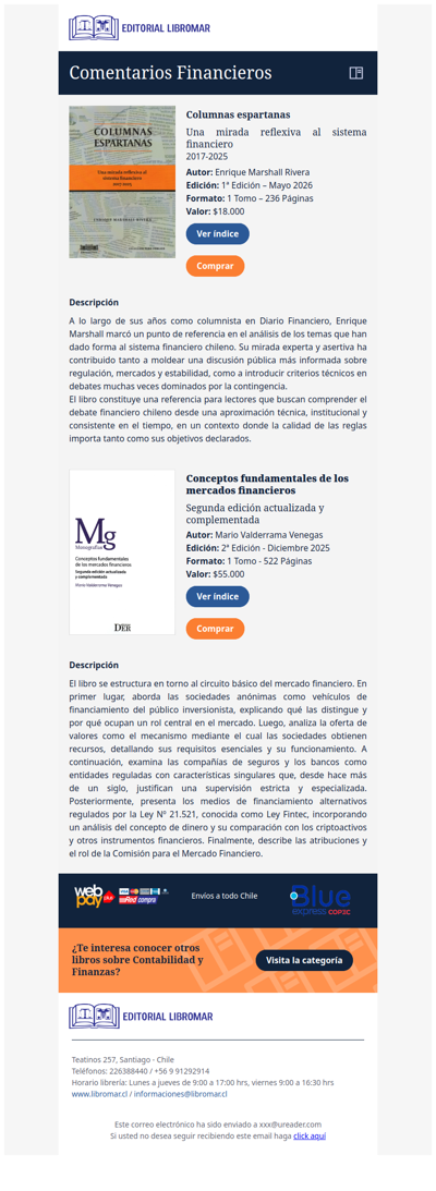Columnas Espartanas - Una mirada reflexiva al sistema financiero 2017-2025 (Enrique Marshall R.)