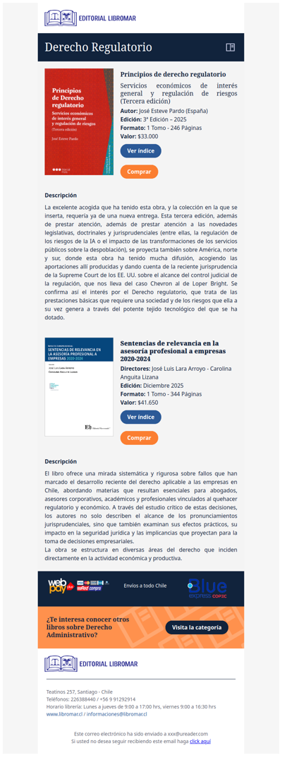 Principios de derecho regulatorio - Servicios económicos de interés general y regulación de riesgos (José Esteve P.)