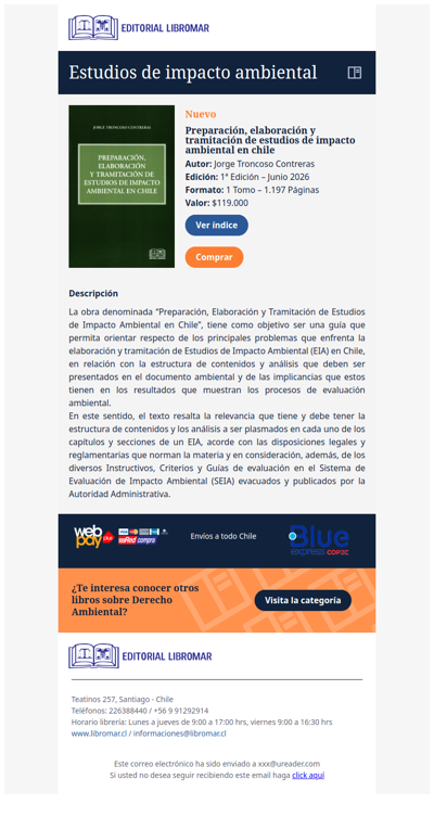 Preparación, elaboración y tramitación de estudios de impacto ambiental en chile (Jorge Troncoso C.)