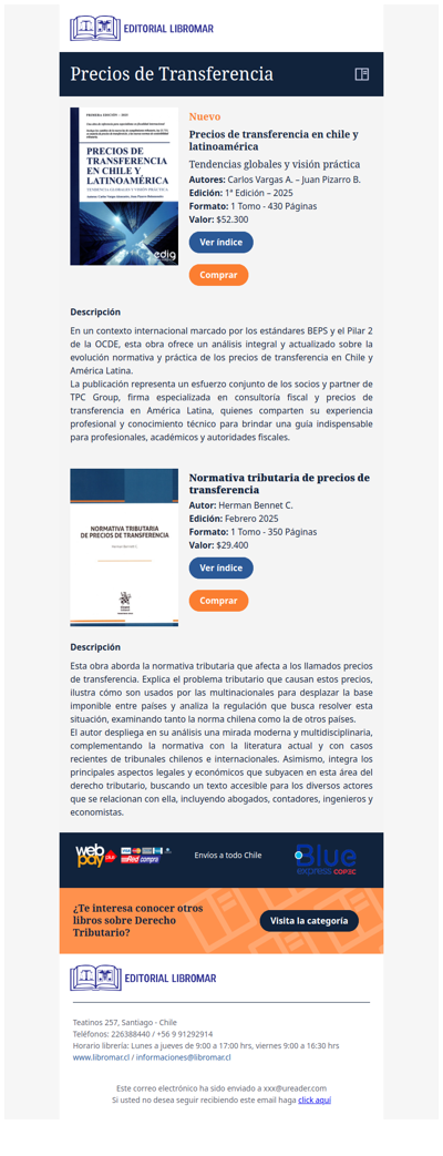 Precios de Transferencia en Chile y Latinoamérica - Tendencias globales y visión práctica (Carlos Vargas A. – Juan Pizarro B.)