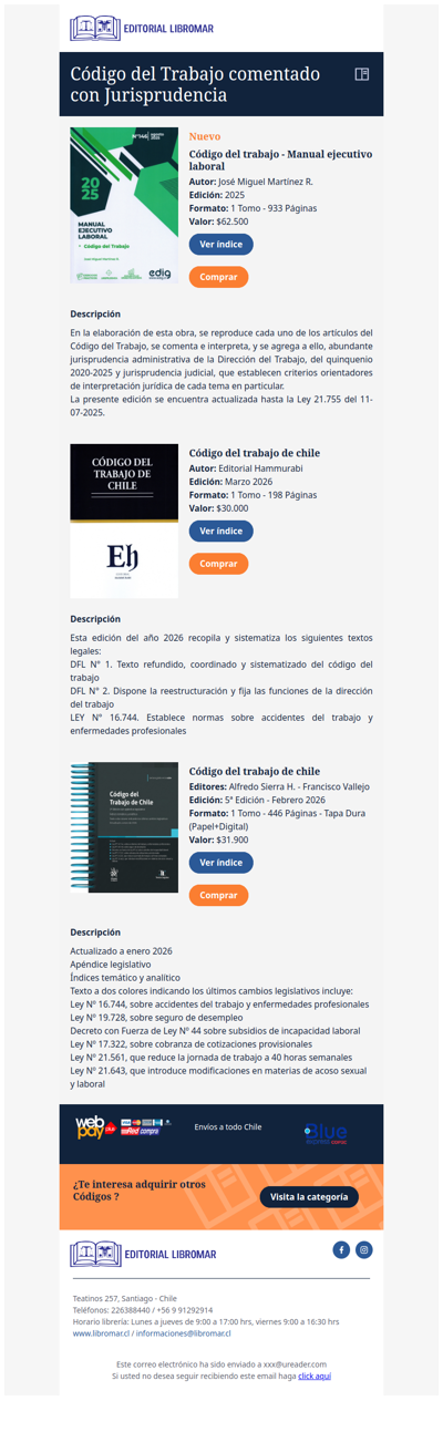 Código del Trabajo - Manual ejecutivo laboral (José Miguel Martínez R.)