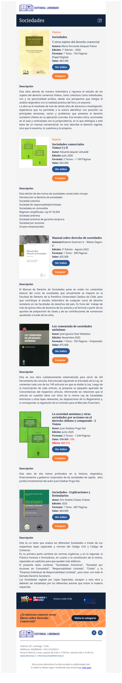 Sociedades y otros sujetos del derecho comercial (María Fernanda Vásquez P.)