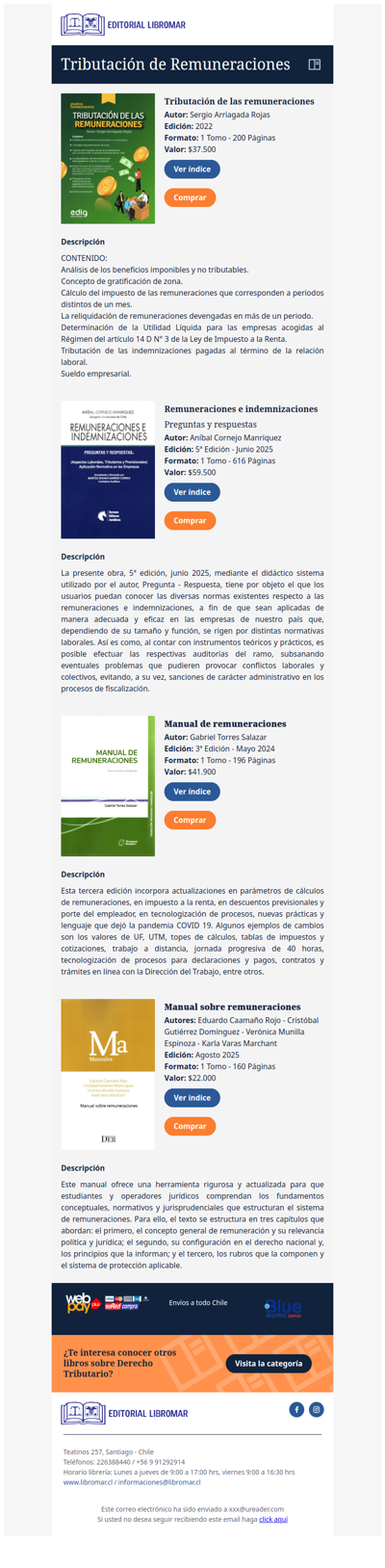 Tributación de las remuneraciones (Sergio Arriagada R.)