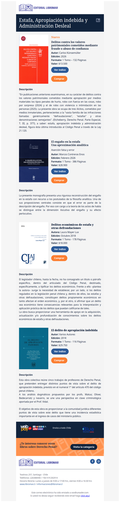 Delitos contra los valores patrimoniales cometidos mediante fraude o abuso de confianza (Carlos Künsemüller)