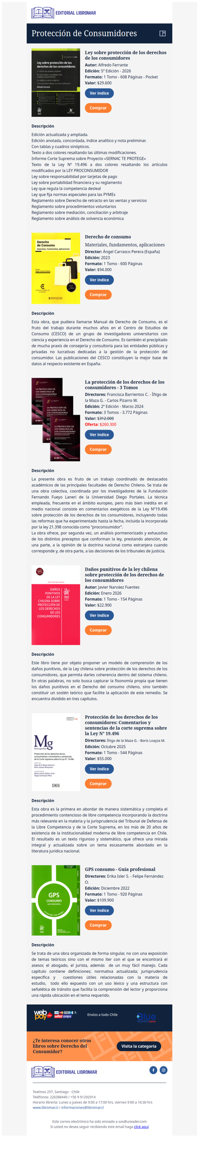 Ley sobre Protección de los Derechos de los Consumidores (Alfredo Ferrante)
