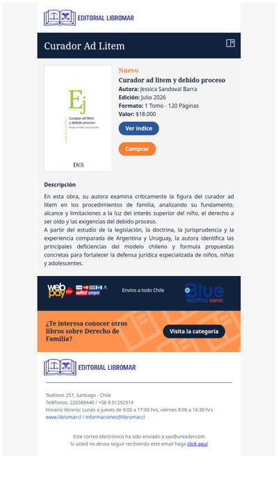 Curador Ad Litem y Debido Proceso (Jessica Sandoval B.)