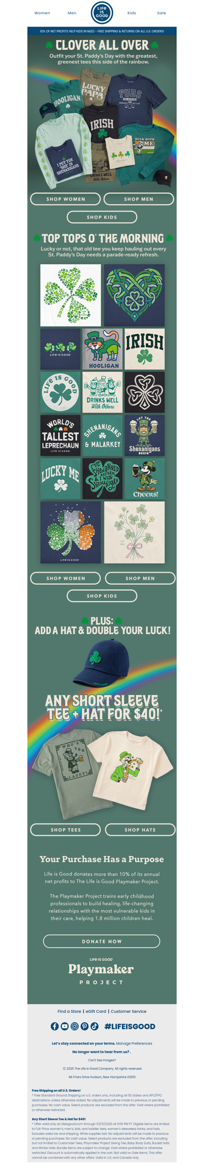 The St. Patrick's Day Drop