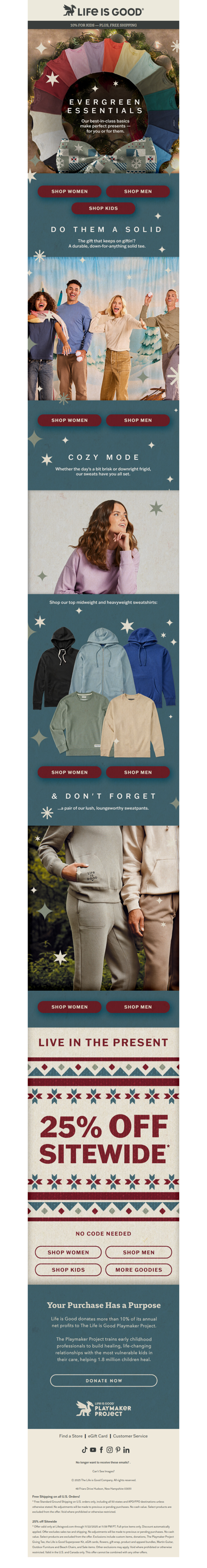 25% OFF The Solids Shop!