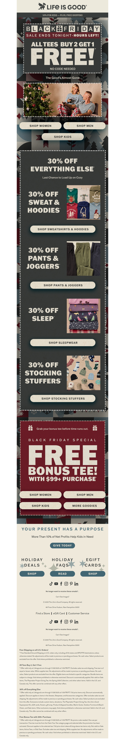 HOURS LEFT: Black Friday Sale! ⏳