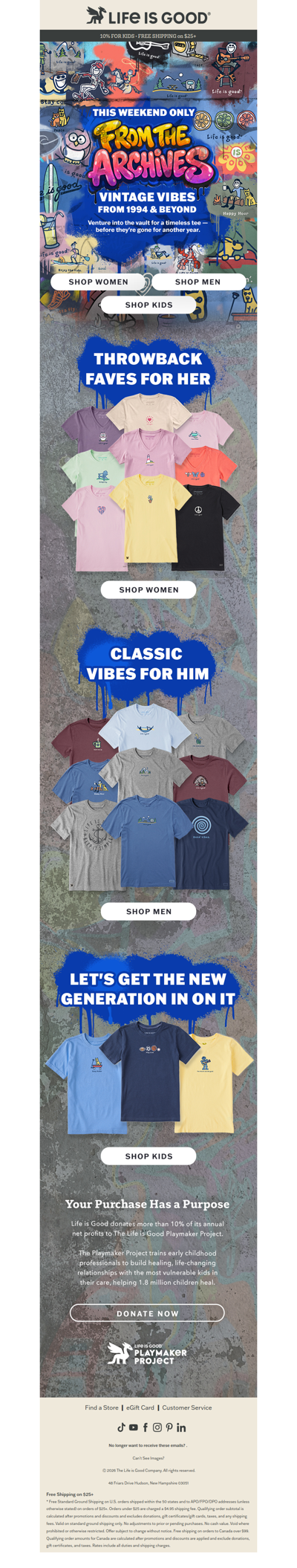 Vault = Open. Vibes = Vintage.