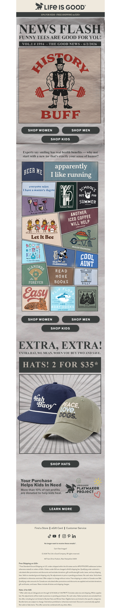 Funny Tees Are Good For You