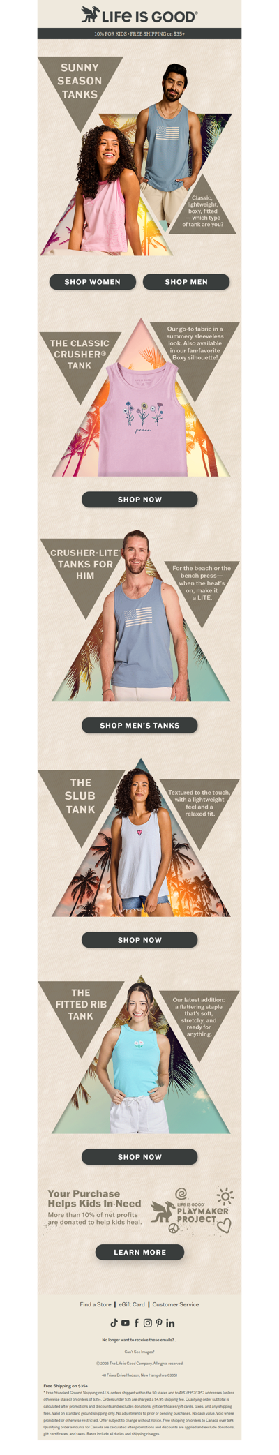Sunny Season Tanks 🌞