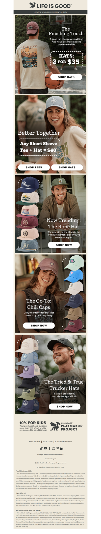 Need a New Hat? 🧢