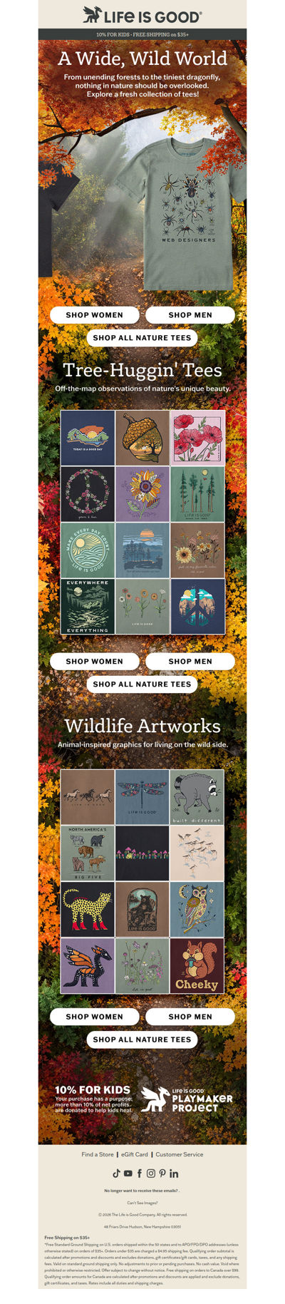 Tree-Huggin' Tees 🌲
