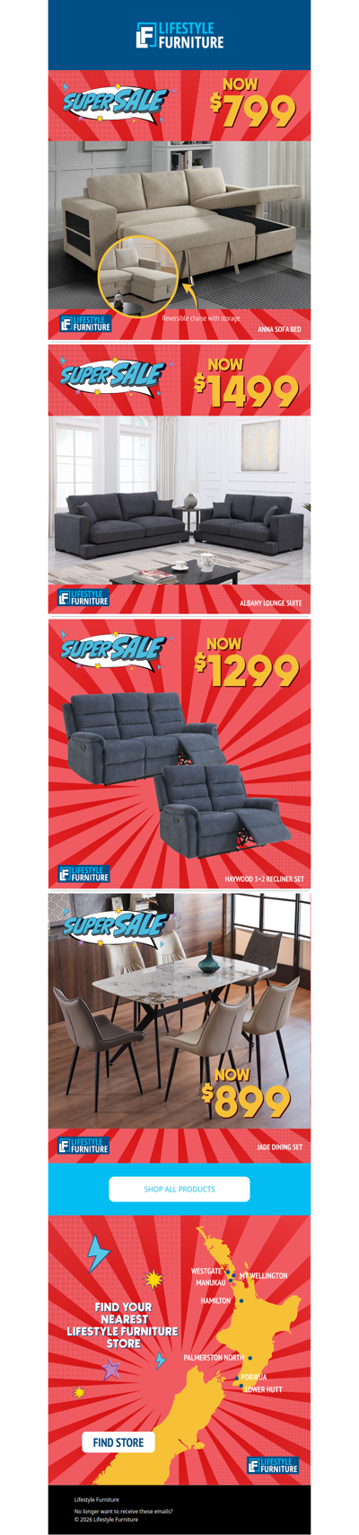 Furniture Sale! Ending Soon