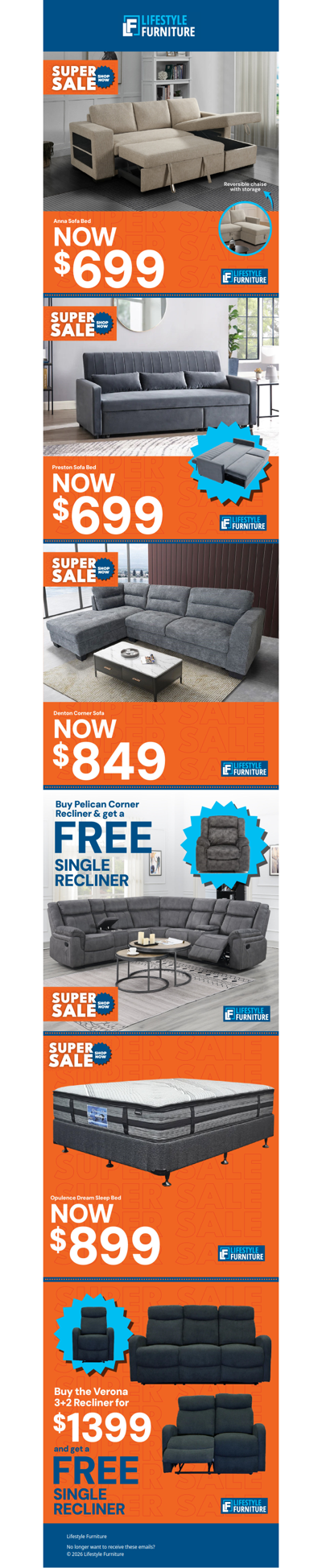 Super Sale – Unbeatable Furniture Deals! Big Saving