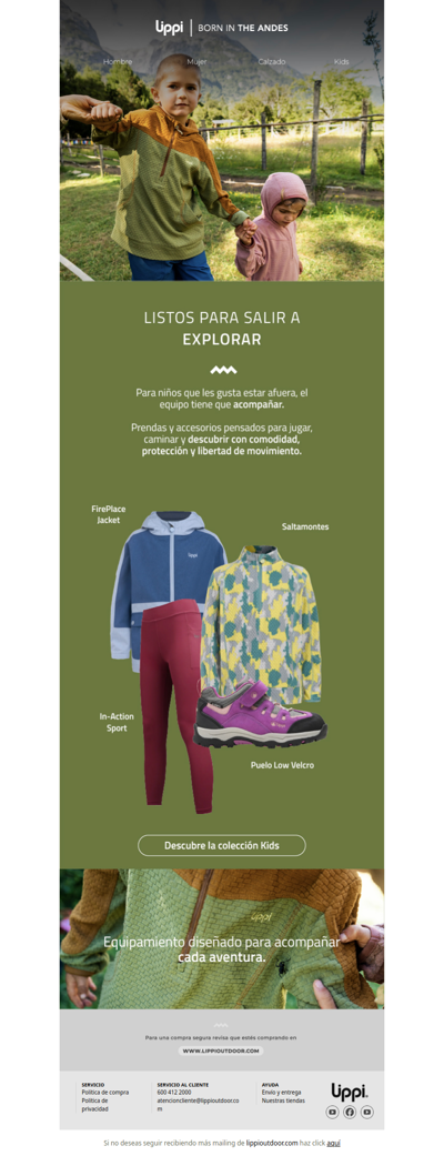 Los más pequeños listos para explorar