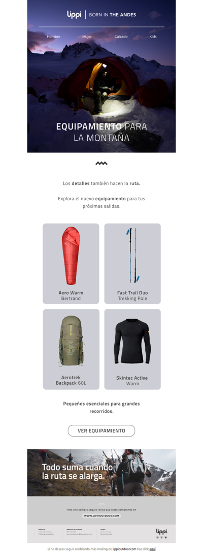 Llega preparado a la montaña