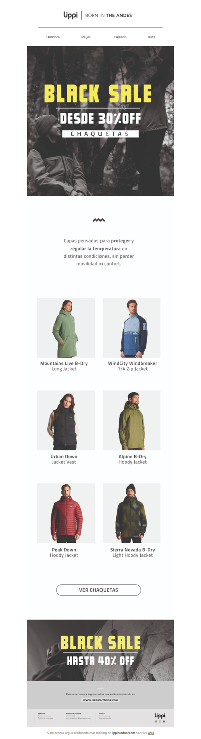 Prepárate para el invierno con este Black Lippi