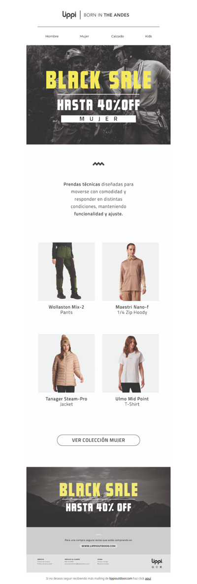 La montaña te espera, este Black Lippi te acerca