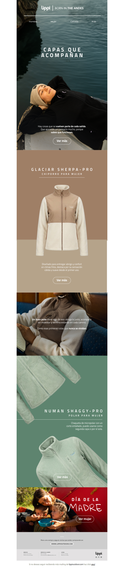 Capas que acompañan