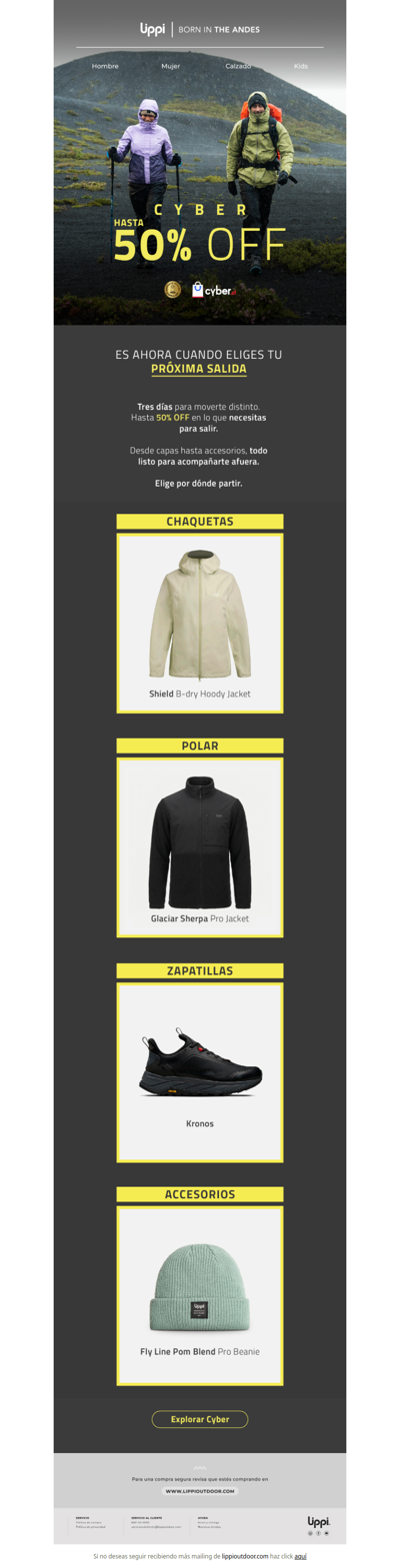 Empezó Cyber! Hasta 50% OFF