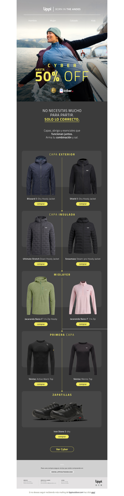 Equípate con Lippi, hasta  50% OFF