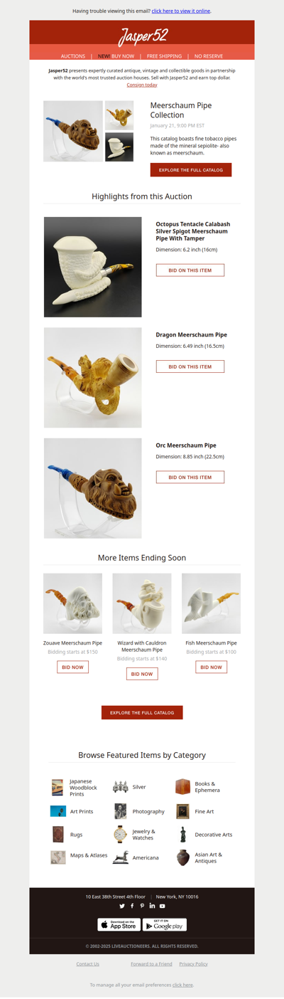 Jasper52 | This Week in Meerschaum Pipes