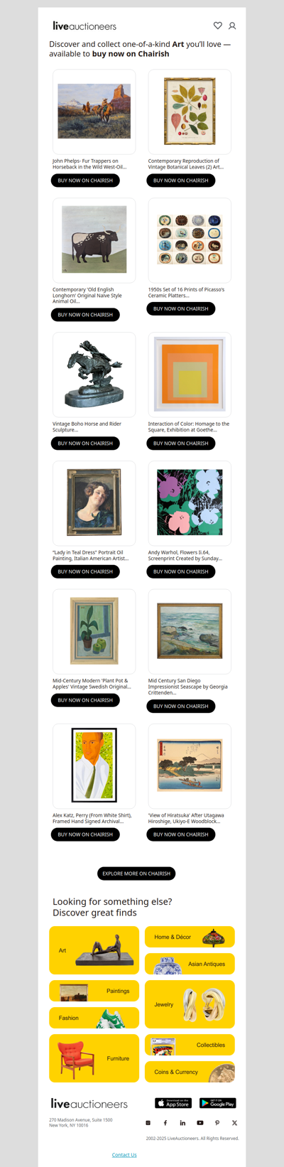 Buy now: Your next masterpiece awaits this holiday season