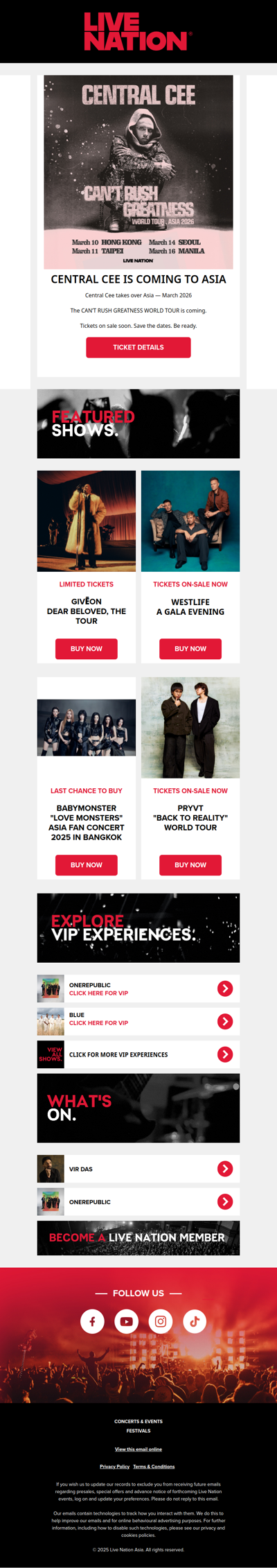 JUST ANNOUNCED. Central Cee.